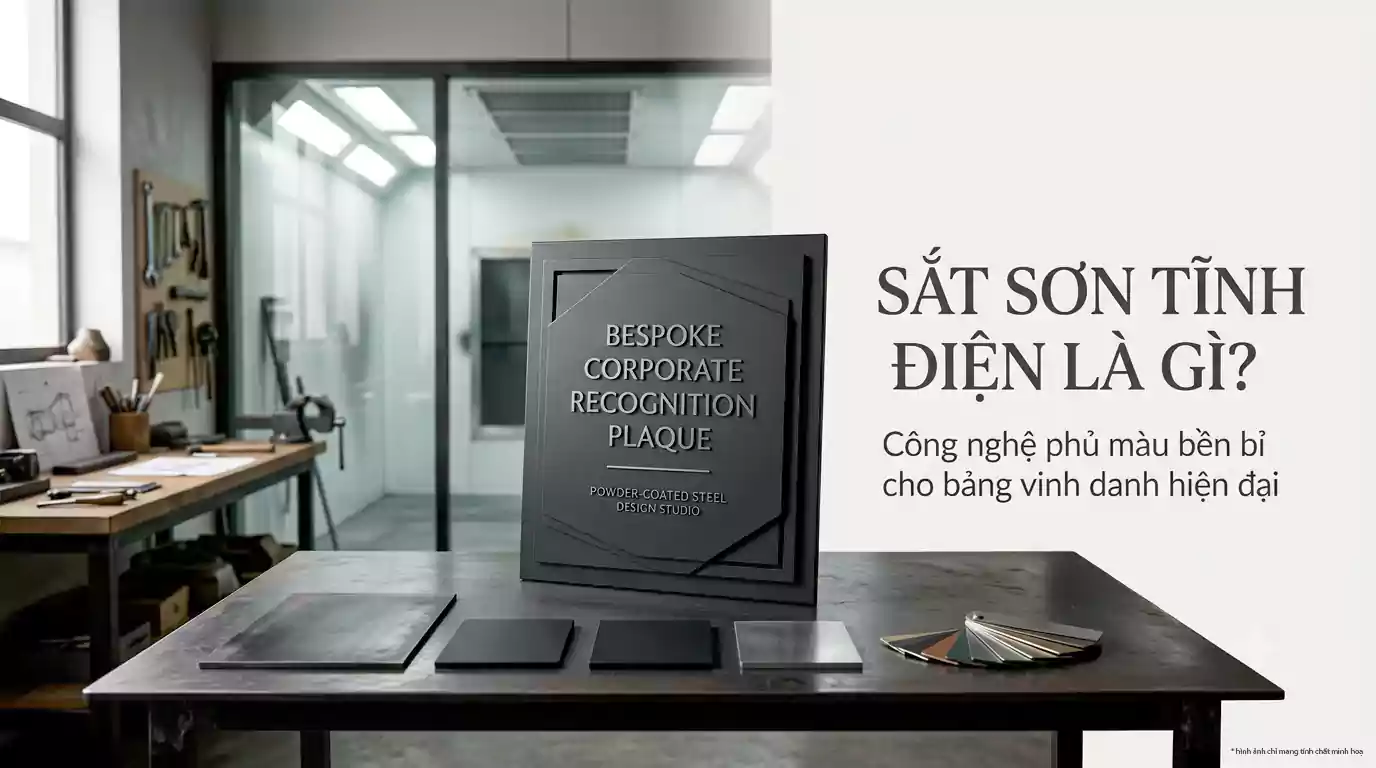 Sắt Sơn Tĩnh Điện Là Gì? Vì Sao Đây Là Lựa Chọn Bền Bỉ Cho Bảng Vinh Danh