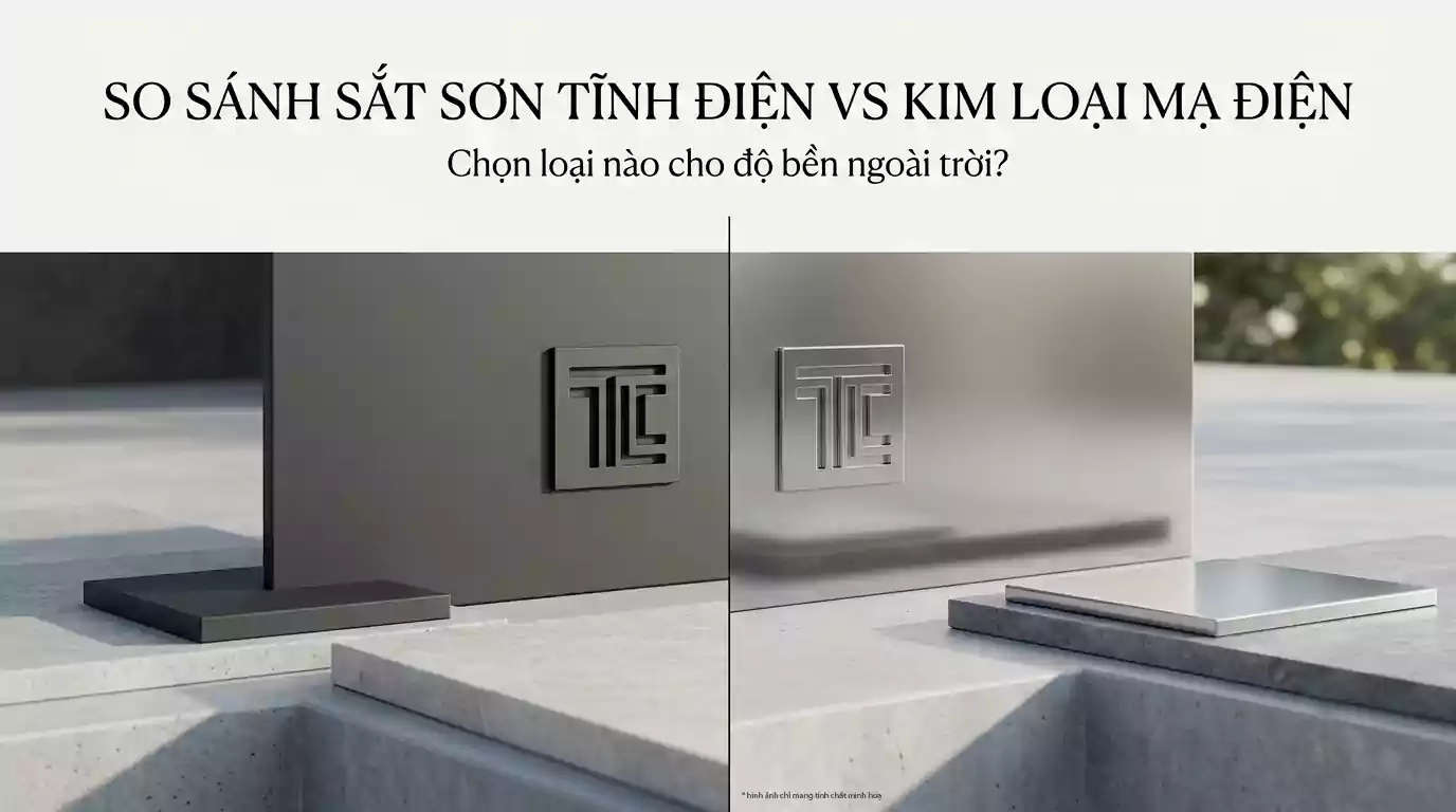 Sơn Tĩnh Điện Hay Mạ Điện: Đâu Là Lựa Chọn Bền Hơn Cho Sản Phẩm Ngoài Trời?
