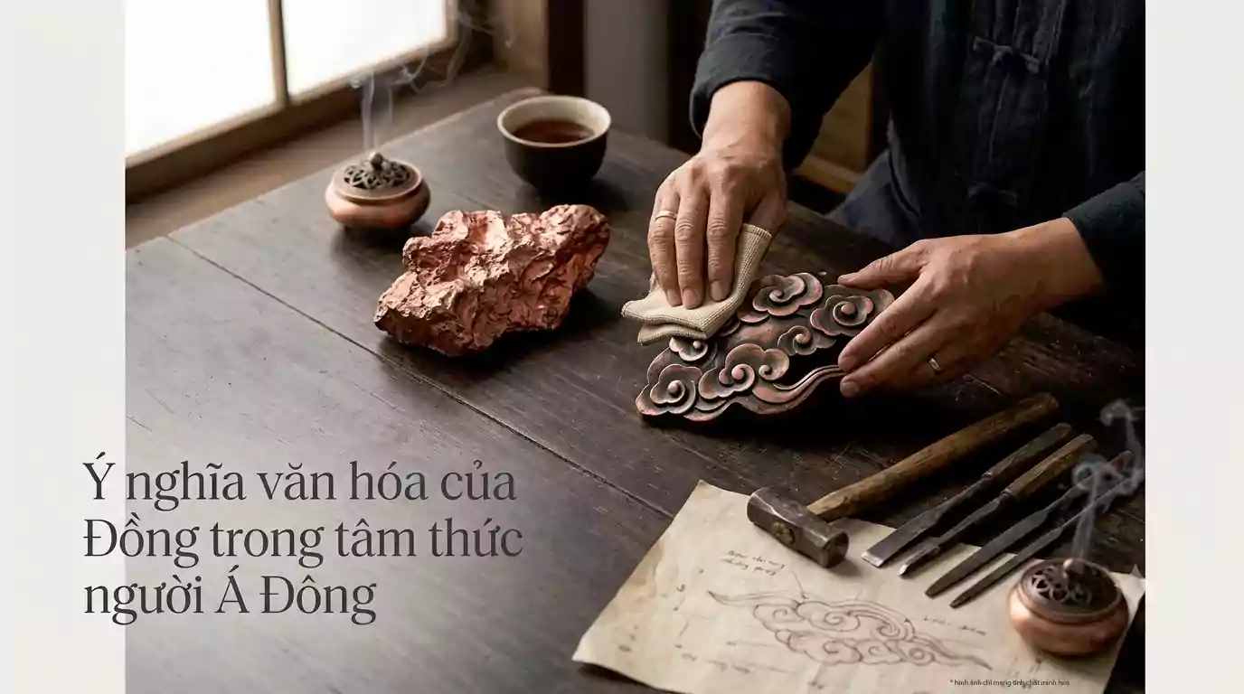 Ý nghĩa văn hóa của Đồng trong tâm thức người Á Đông và nghệ thuật quà tặng tri ân